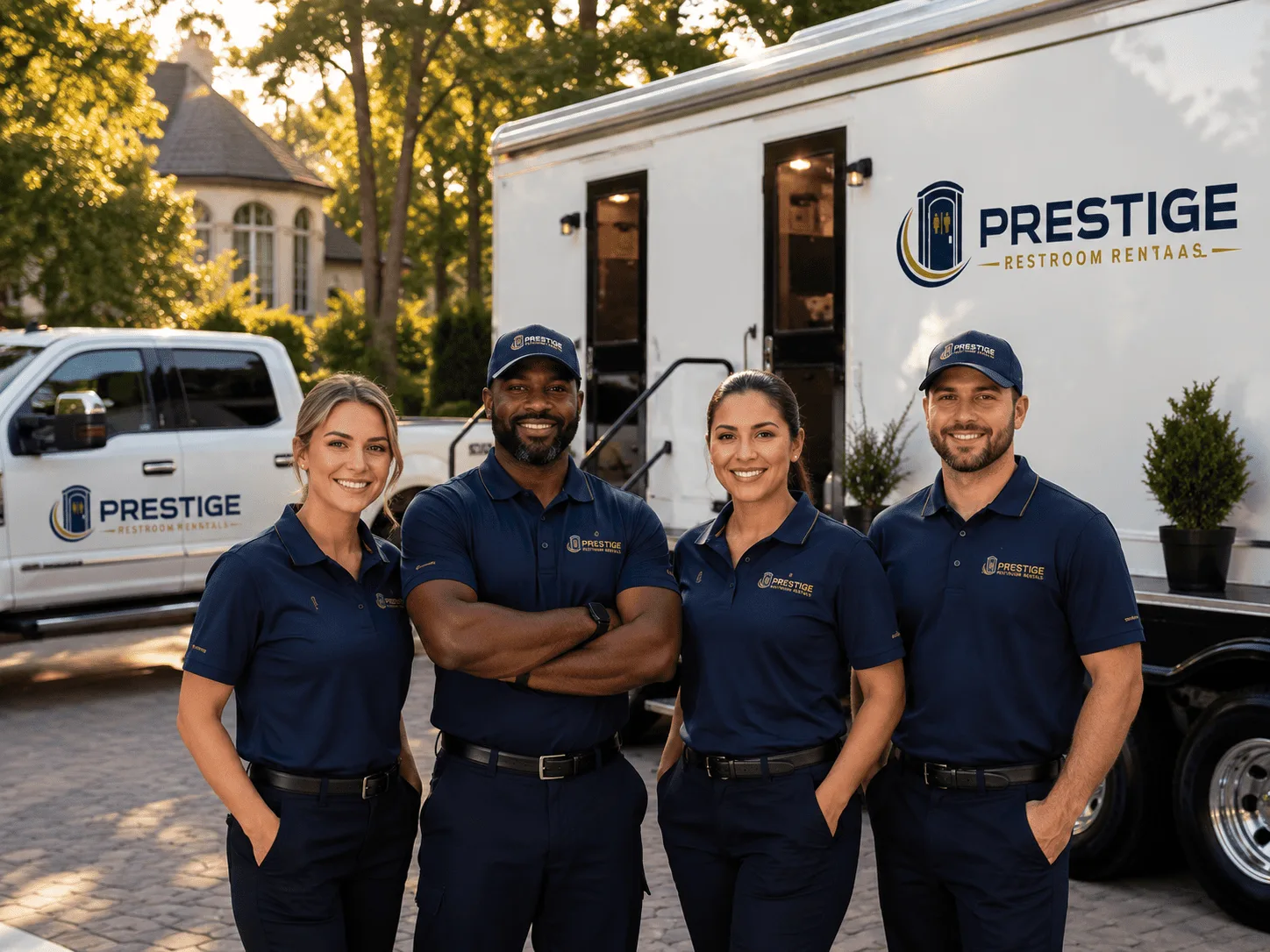 Trusted Luxury Portable Restrooms company in Allenton, WI
